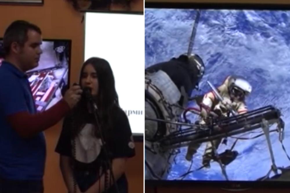 HJUSTONE, DA LI SE ČUJEMO? Đaci iz Sremske Mitrovice razgovarali sa astronautima u svemirskoj stanici!