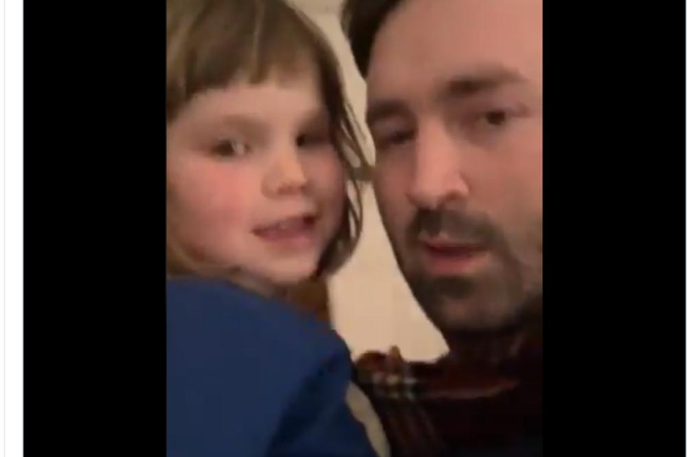 NEŠTO NAJSLAĐE ŠTO ĆETE ČUTI DANAS: Devojčica (4) je smislila HIT PESMICU koja će vam rastopiti srce (VIDEO)