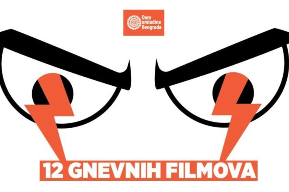 Dvanaest gnevnih filmova u Domu omladine Beograda