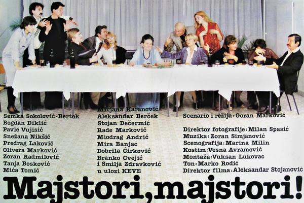 Zašto je „Majstori, majstori“ najbolji srpski film o prosveti, a možda i najbolji film Gorana Markovića