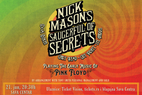 Bubnjar grupe Pink Floyd, Nik Mejson, dolazi u Beograd