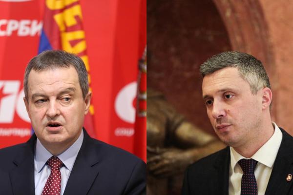DIJALOG O IZBORNIM USLOVIMA: Dačić i Obradović različito o tome zašto su evroparlamentarci napuštali sastanak
