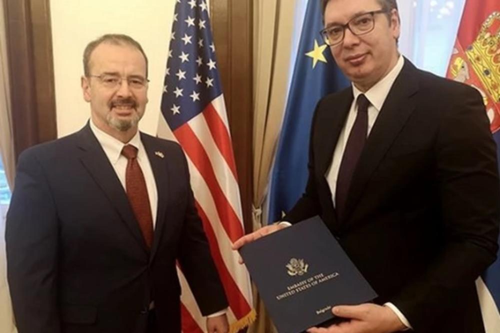 VEOMA JE BITNO ŠTO JE VUČIĆ IŠAO U VAŠINGTON! Američki ambasador Godrfi se zahvalio predsedniku Srbije!