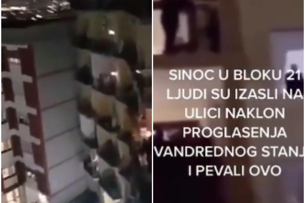 OVAKO SRBI U BLOKU 21 PRKOSE KORONI: Novi Beograd luduje uz SODOMU I GOMORU, gledajte ih samo (VIDEO)
