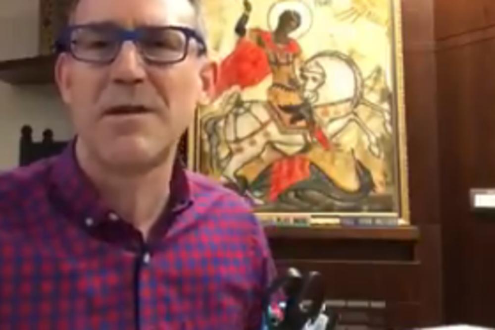 BRAVO, AMERIKANAC! Ovako je diplomata iz SAD koji živi u Beogradu podržao Srbiju protiv KORONE! (VIDEO)