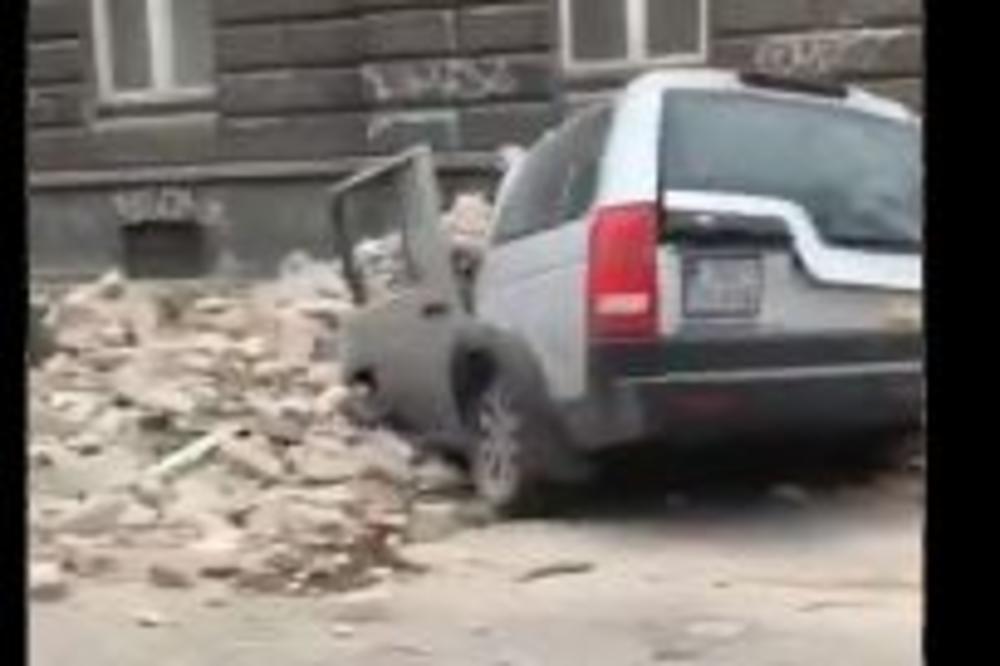STRAŠAN ZEMLJOTRES POGODIO ZAGREB! Ljudi na ulicama, grad je u RUŠEVINAMA, teško oštećena KATEDRALA! (VIDEO)