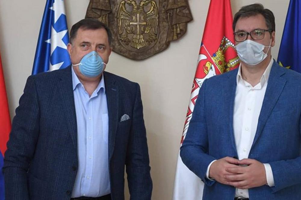 REPUBLIKA SRPSKA ĆE DOBITI SVU NEOPHODNU POMOĆ! Susret Vučića i Dodika zbog epidemije KORONAVIRUSA!