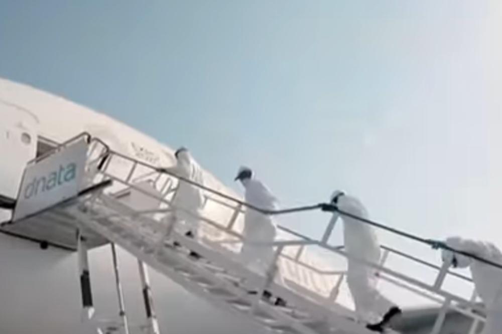 EVROPSKA UNIJA POSLALA JE POMOĆ SRBIJI: Na aerodrom je sleteo avion, Brnabić na licu mesta (VIDEO)