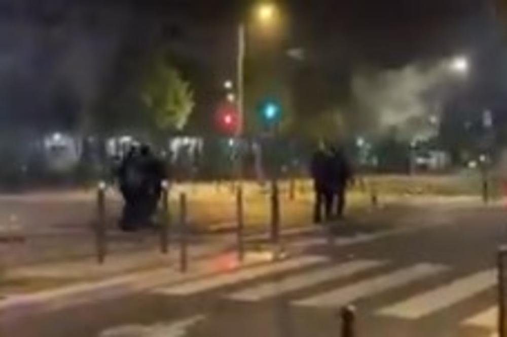 NEREDI U FRANCUSKOJ ZBOG KARANTINA: Sukob demonstranata i policije na ulicama Pariza (VIDEO)