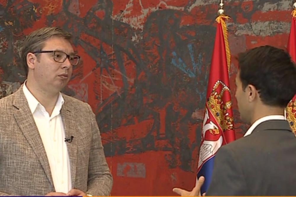 KASNO SE BUDITE, MALO SE KASNO BUDITE! Novinar postavio pitanje Vučiću, a onda ga predsednik ohladio ovim rečima