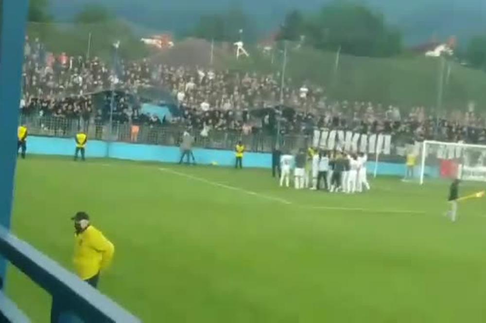 OVO NISTE MOGLI DA VIDITE NA TV: Grobari posle utakmice u Surdulici vređali Zvezdana Terzića! (VIDEO)