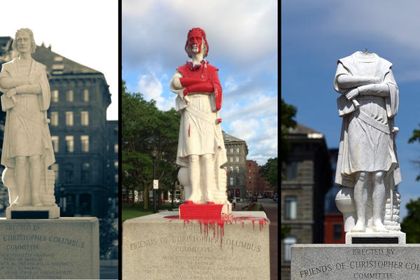 DA LI JE KOLUMBO KRIV ZA SVE? Obezglavljena statua Kolumba u Bostonu kao poruka