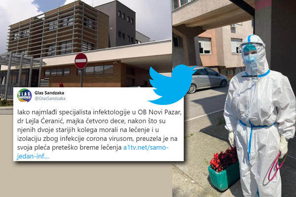 OVA MAJKA ČETVORO DECE JE HEROINA SRBIJE: Dr Lejla Ćeranić je jedini infektolog u Novom Pazaru (FOTO)