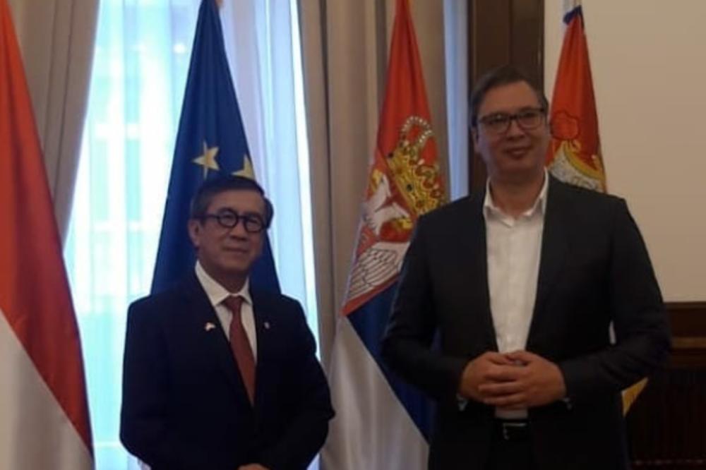 VAŽAN SUSRET! Predsednik Vučić se sastao sa Laolijem, uvaženim gostom iz Indonezije! (FOTO)