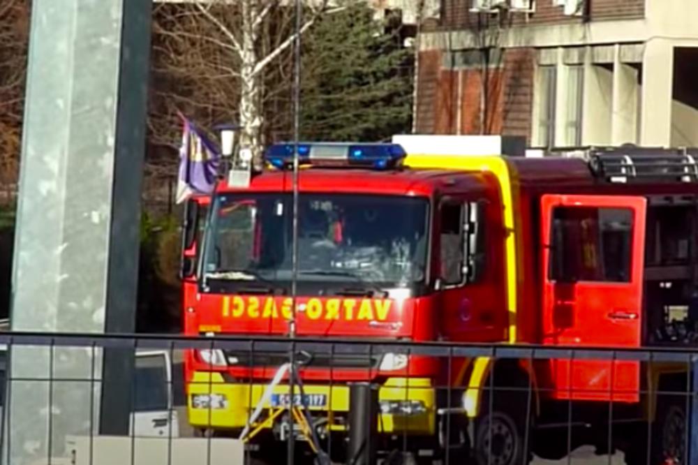 GORI POŠTANSKA ŠTEDIONICA! Požar u centru Beograda