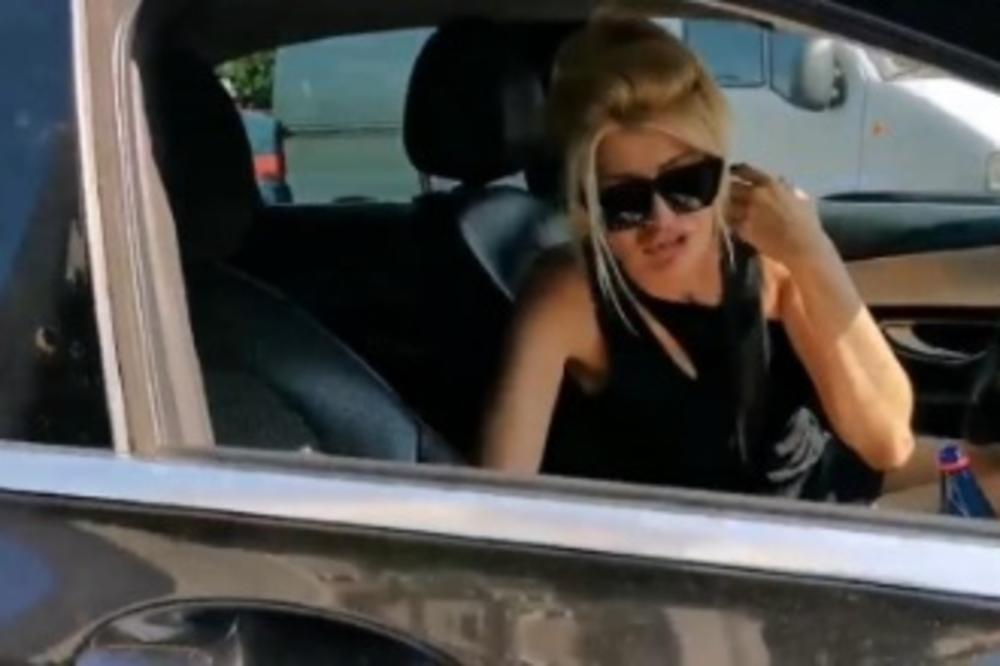 Sandra Obradović vozila pod dejstvom NEDOZVOLJENIH SUPSTANCI, lupala automobile, pokupila DECU?! (VIDEO)