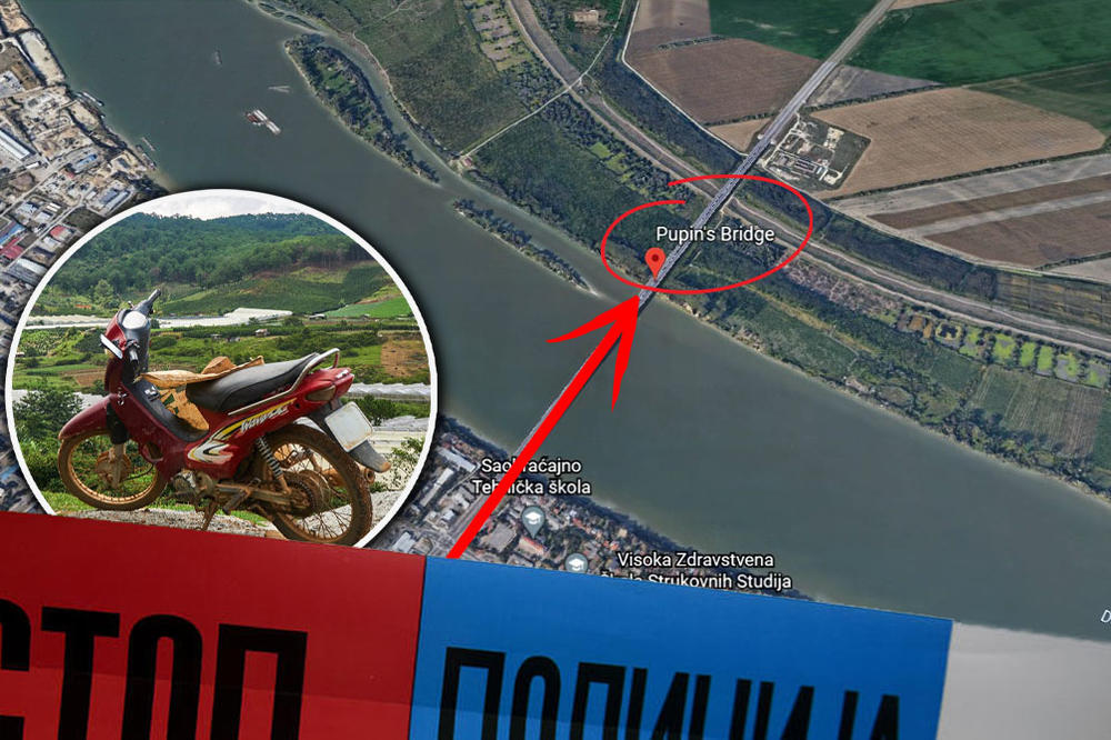 HOROR NA PUPINOVOM MOSTU: Poginuo motociklista, teška nesreća u smeru ka Borči