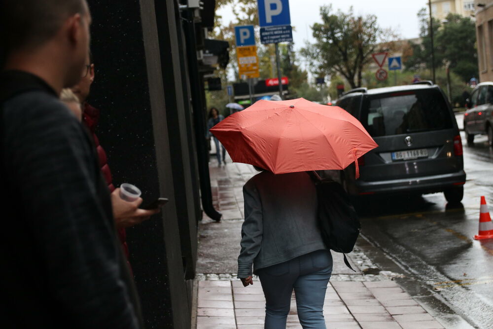 Kiša u Beogradu