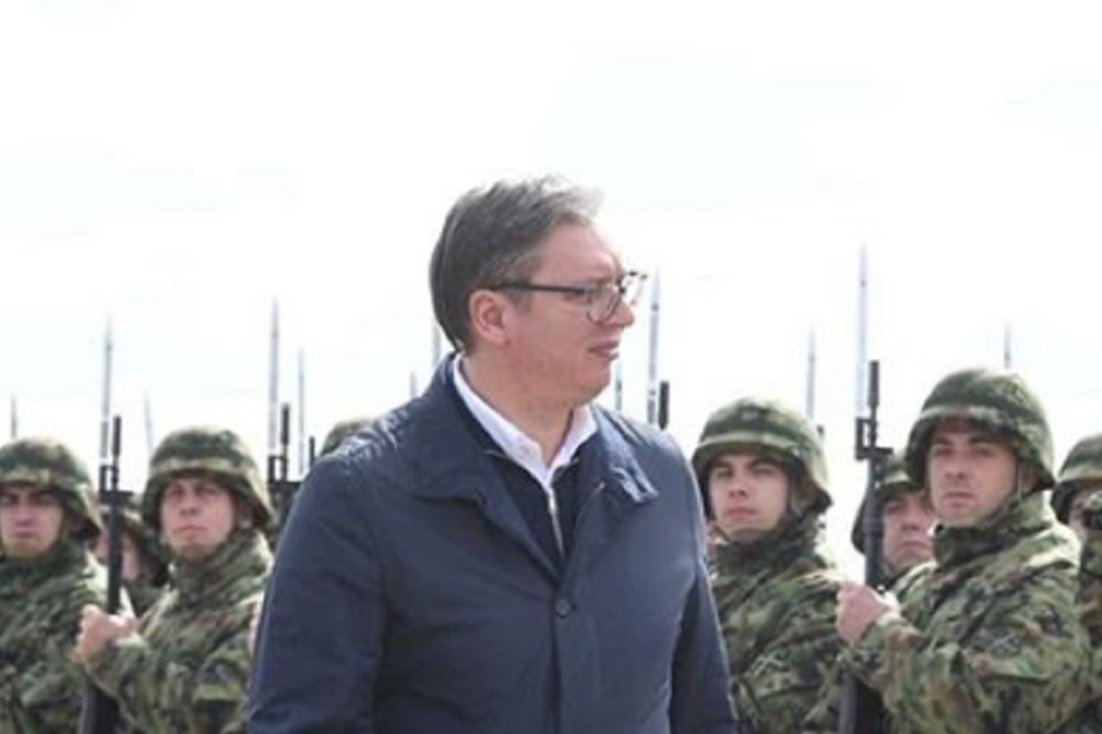 VUČIĆ: Vojska Srbije je vojska srpskog naroda i svih naroda koji žive u Srbiji