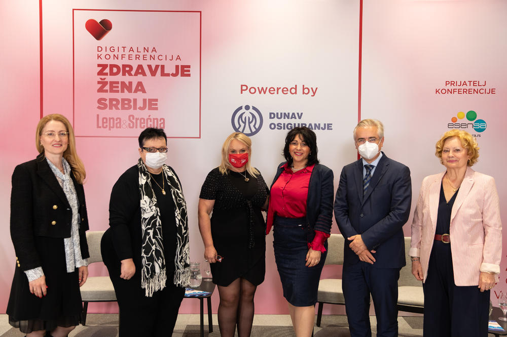 Digitalna konferencija zdravlje žena srbije Lepa&Srećna powered by Dunav osiguranje