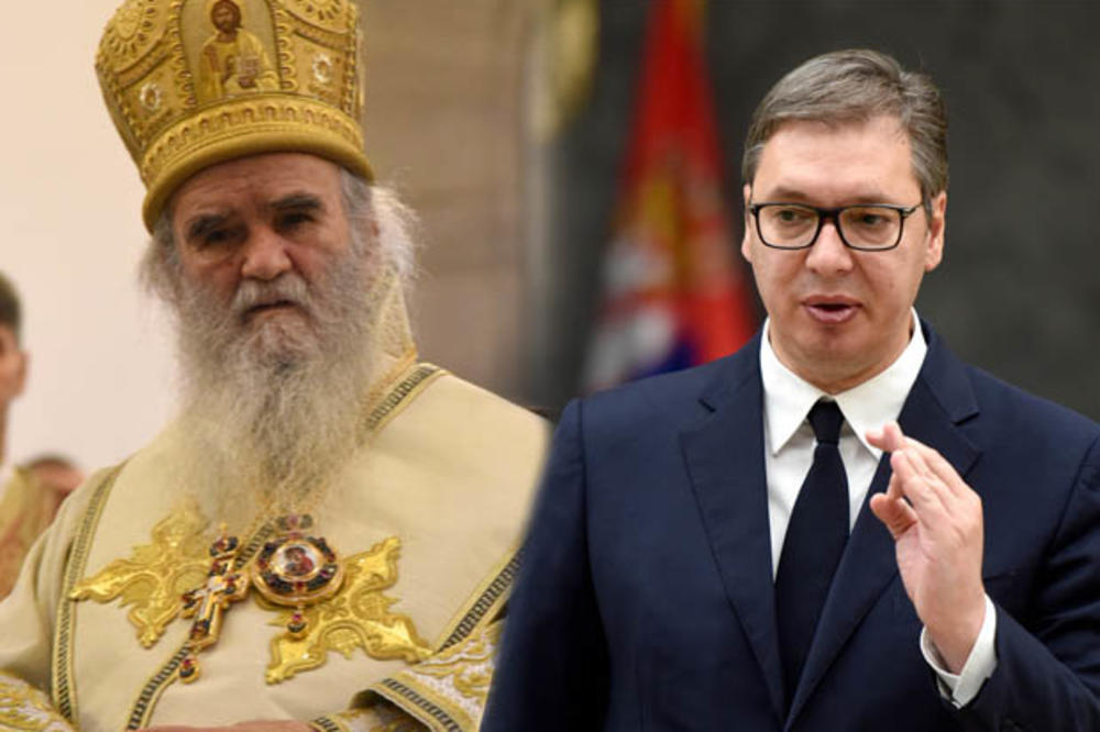 UPRAVO SAOPŠTENO: Vučić ide u Podgoricu na sahranu Amfilohiju