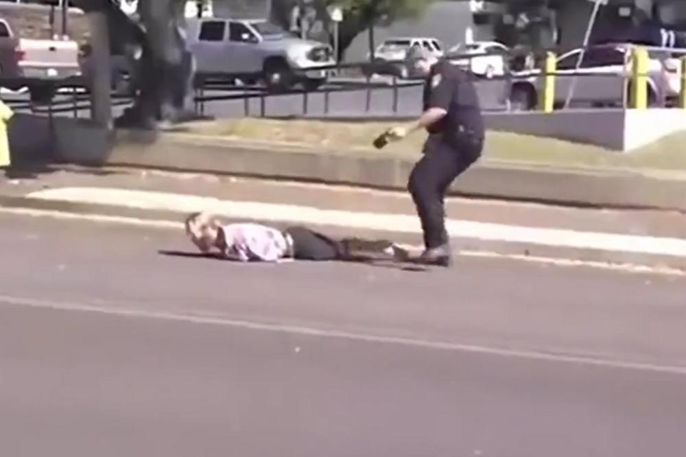 HAPŠENJE O KOME PRIČA CELA AMERIKA! Napao je POLICAJCA OD 150 KG, a onda se desilo nešto zaista NEVEROVATNO (VIDEO)