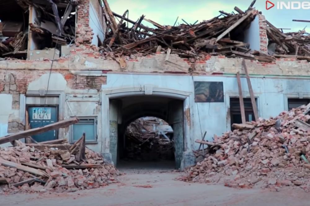 KATASTROFALNI SATELITSKI SNIMCI: Tlo u Petrinji se zbog zemljotresa spustilo više od 10 centimetara! (FOTO)