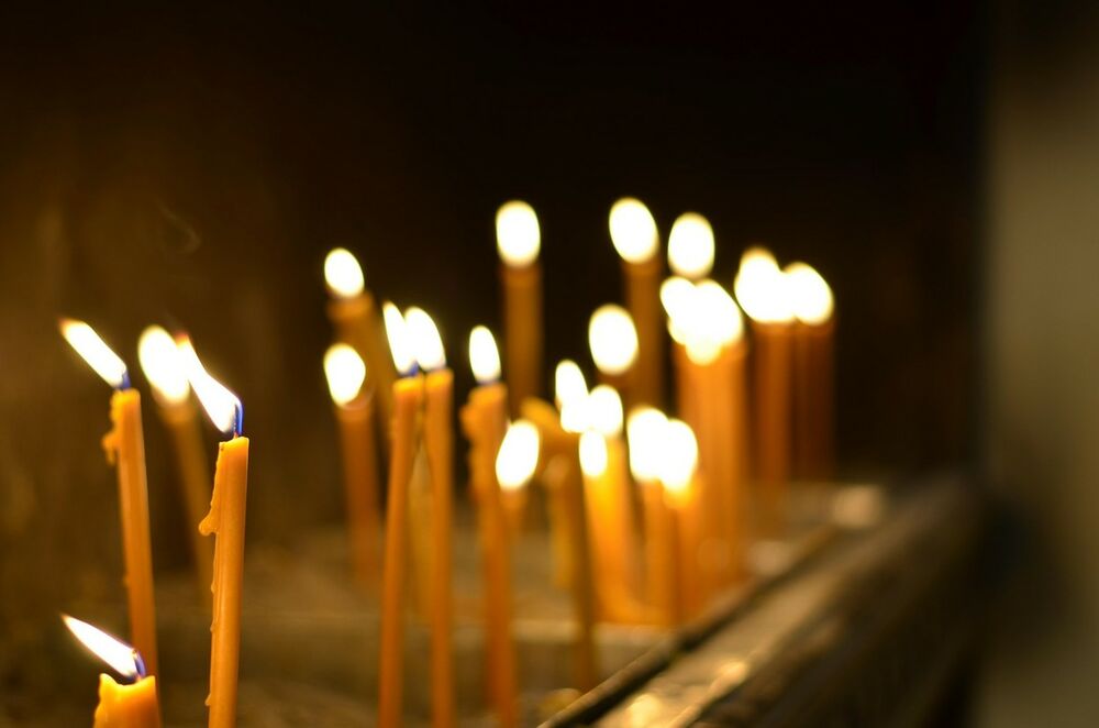 sveće, Smrt