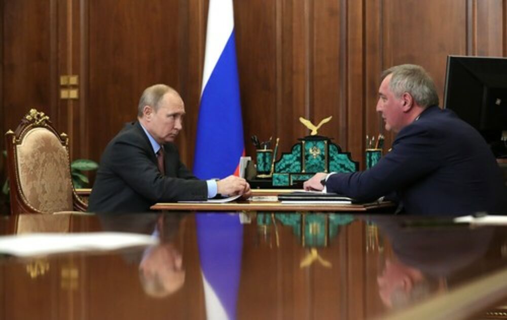 Rogozin i Putin