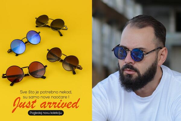 NAJBOLJA ZAŠTITA ZA VAŠE OČI: Nova kolekcija modernih i kvalitetnih naočara za sunce!