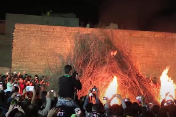 NAJMANJE DESETORO POGINULIH U IRANU: Više stotina povređeno u festivalu vatre!