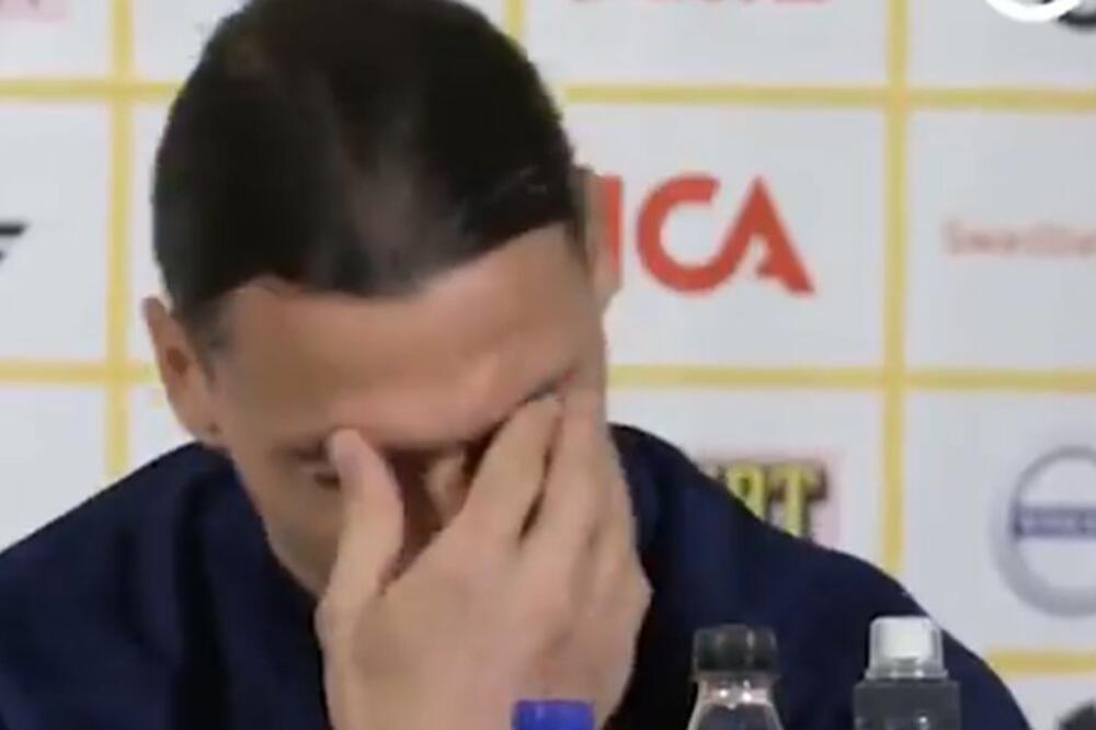 EMOCIJE GA SLOMILE: Ibrahimović nije mogao sakriti suze!
