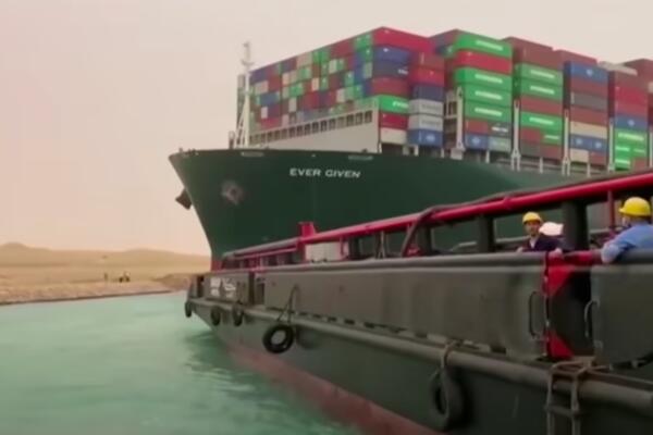ODBAČENA ŽALBA vlasnika broda Ever Given koji je u martu blokirao Suetski kanal