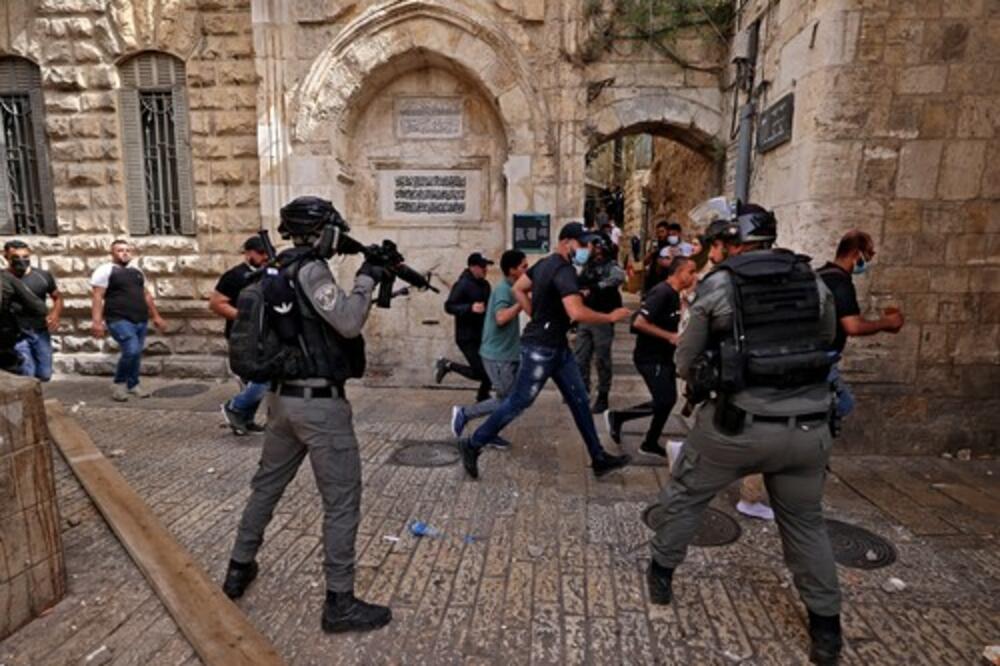 U nemirima u istočnom Jerusalimu ranjeno 14 Palestinaca