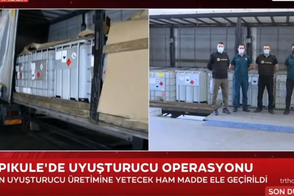 SRBIN PREVOZIO TONE SREDSTAVA ZA PRAVLJENJE HEROINA! Sa hrvatskim tablicama krenuo pravo na tursku granicu!
