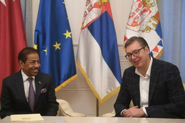 Vučić sa ambasadorom Katara: Dobra iskustva u ekonomskoj saradnji dveju zemalja
