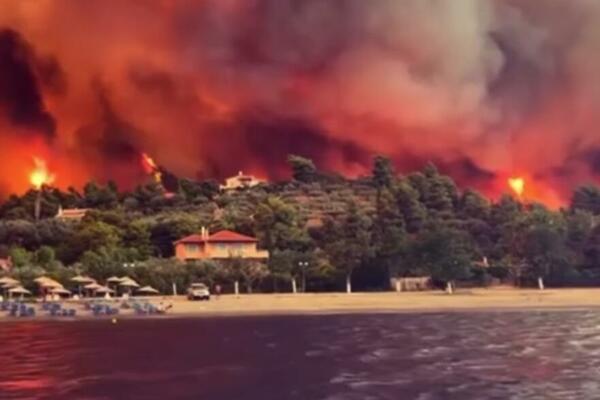 VAŽNO UPOZORENJE ZA TURISTE I GRAĐANE U GRČKOJ: Zbog vatrenih stihija UPUĆENA JE 1 PORUKA!