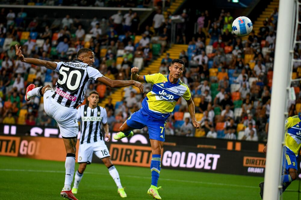 Kristijano Ronaldo, Juventus, FK Udineze