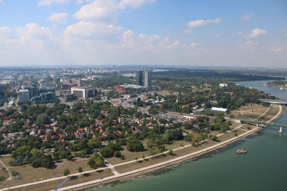 Kula Boegrad, Beograd na vodi, Most na Adi, Sajam, Hram Svetog Save