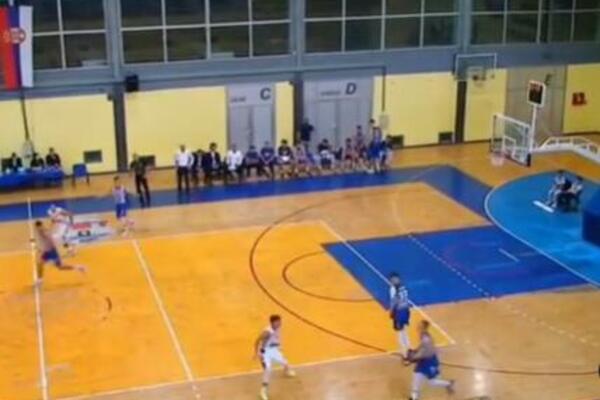 U STILU DUŠANA KECMANA: Spektakularan koš momka iz Dunava obeležio prvo kolo Košarkaške lige Srbije (VIDEO)