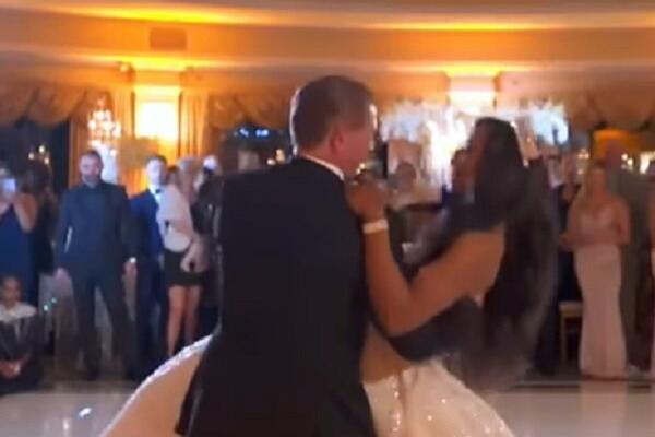 "NIJE BAŠ FINALE KOJE SAM IMALA NA UMU": Mladenci otpočeli prvi ples, nisu predvideli da će se ovo desiti! (VIDEO)