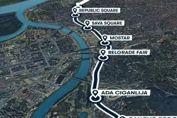 VESIĆ NAJAVIO: Ceo Beograd će biti povezan, prva linija metroa do 2028.