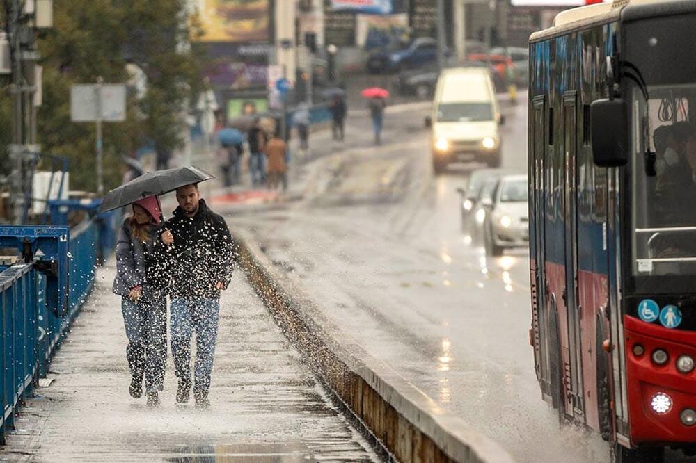 I DANAS NESTABILNO SA KIŠOM I GRMLJAVINOM: Intenzivnije padavine u ovim krajevima Srbije!