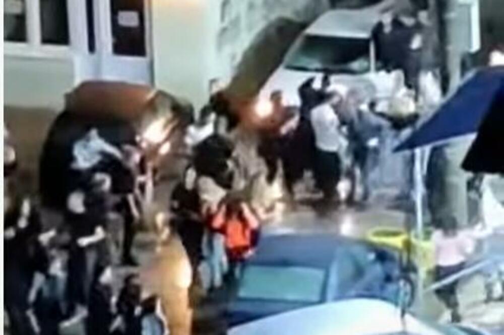 TUČA I PUCNJAVA U KOSOVSKOJ MITROVICI! Policija hitno reagovala, povređena jedna osoba (VIDEO)