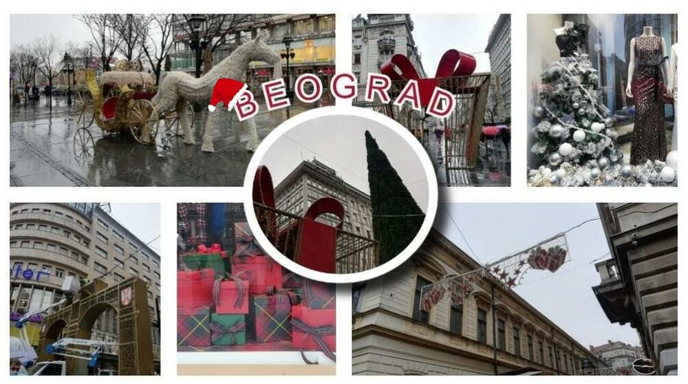 Nova godina, Beograd, Dekoracija