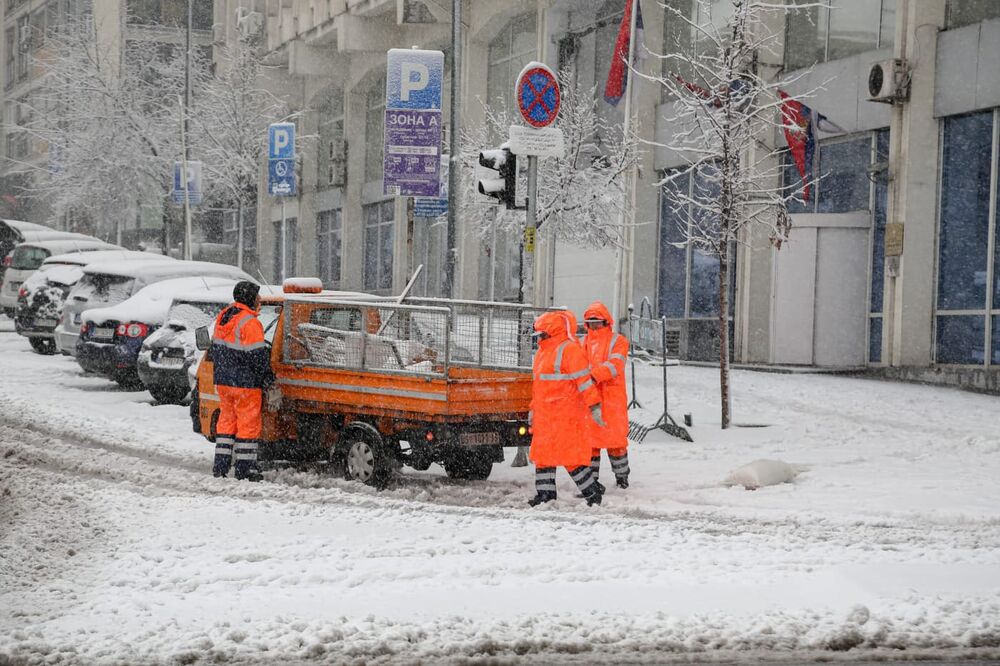 Sneg u Beogradu