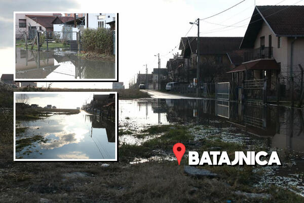 VANREDNO STANJE U BATAJNIČKOM NASELJU ŠANGAJ! Ekipa Espresa zatekla HAVARIJU, poplava traje već 12 dana (FOTO)