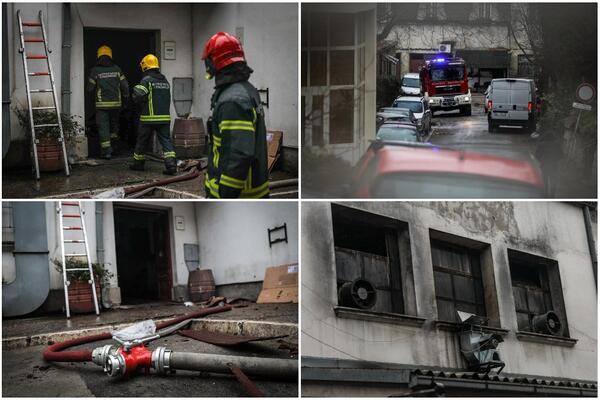 SLIKE SA MESTA POŽARA U BEOGRADU! Intervenisalo je 38 vatrogasaca, jedna osoba je stradala (FOTO)