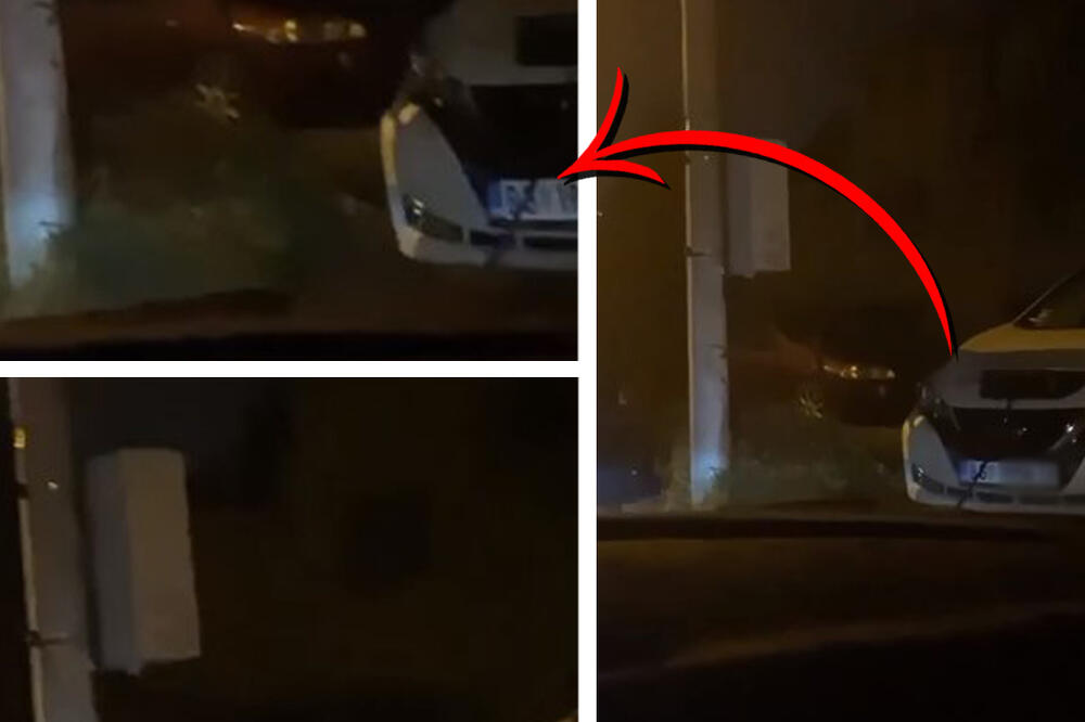 "SRPSKA POSLA"! Svi kometarišu POTEZ taksiste, puni samo tako i to po MRAKU! (VIDEO)