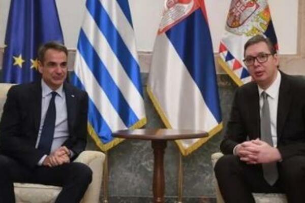 VUČIĆ I MICOTAKIS: "Nije lako opisati kolika je to ljubav srpskog naroda prema grčkom"